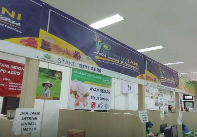 Pesanan Online meningkat di Pasar Mitra Tani Kementan