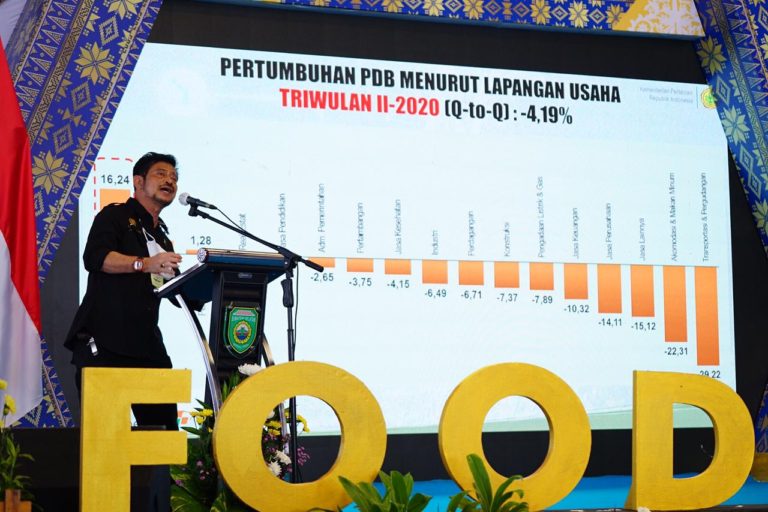 Hadiri Kick Off Food Estate, Mentan SYL: Pangan dari Sumsel untuk Indonesia