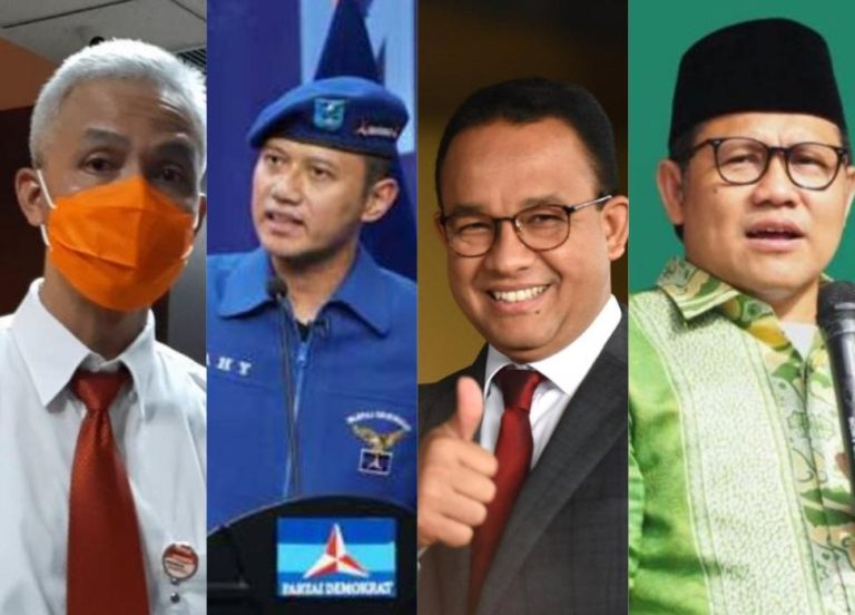 Poling Capres Jari Rakyat: AHY, Ganjar, Anies dan Gus AMI Bersaing Ketat