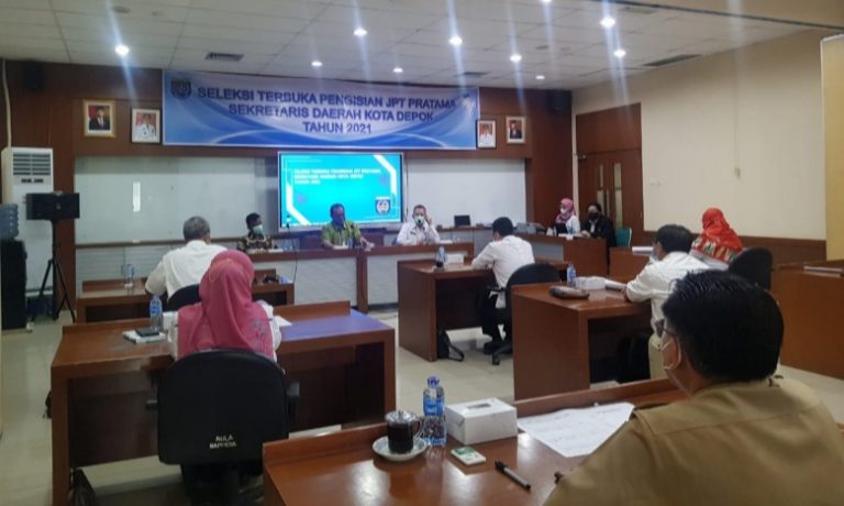 Berebut Kursi Sekda, 8 Kepala Dinas Pemkot Depok Ikuti Uji Kompetensi
