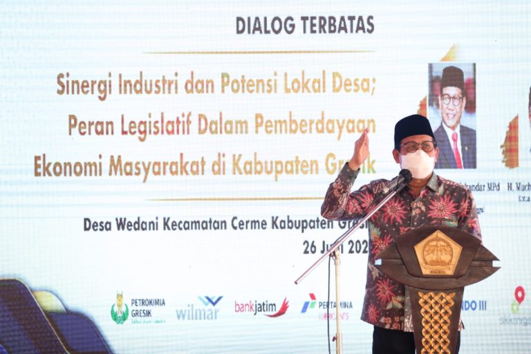 Mendes dukung Gagasan Desa Devisa di Gresik jadi Model Percontohan Nasional