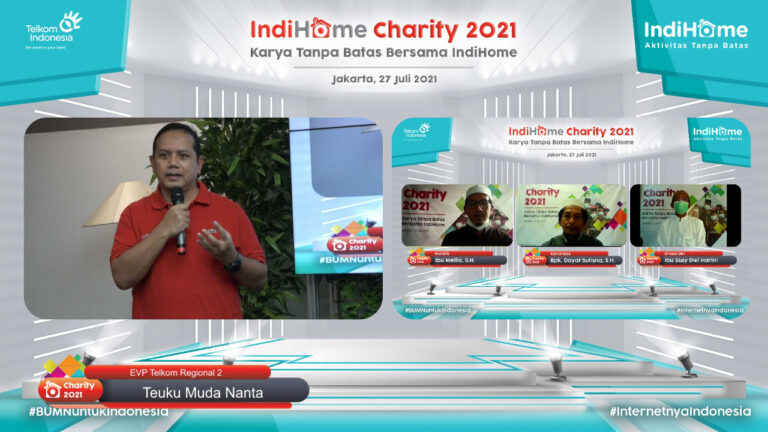 IndiHome Alokasikan Bantuan Rp420 Juta di Kuartal II 2021