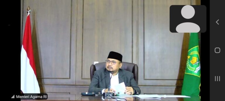 Menag Yaqut Ajak Masyarakat Tumbuhkan Optimisme Hadapi Pandemi
