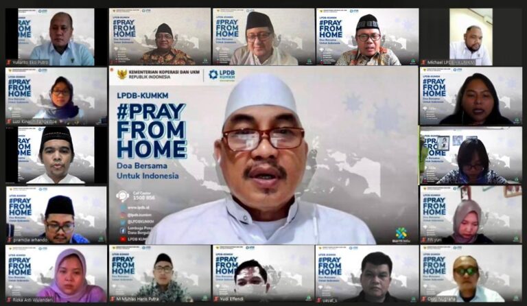 Gelar Doa Bersama, Dirut LPDB-KUMKM:  Saya Percaya Keadaan Ini Cobaan