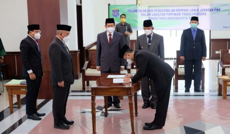 Jabat Sekda Depok, Supian Suri Komitmen Tingkatkan Kapasitas Diri
