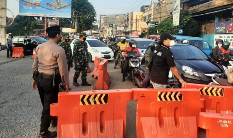 Catat! Berikut Titik Penyekatan di Kota Depok Saat PPKM Darurat