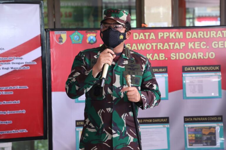 Panglima TNI: PPKM Strategi Putus Mata Rantai Penularan Covid-19