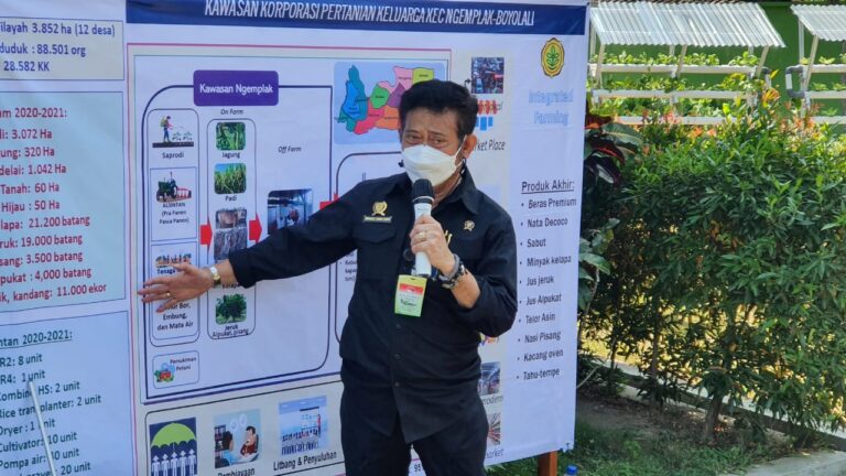 Mentan SYL Pastikan Integrated Farming dan RMU di Jateng Optimal