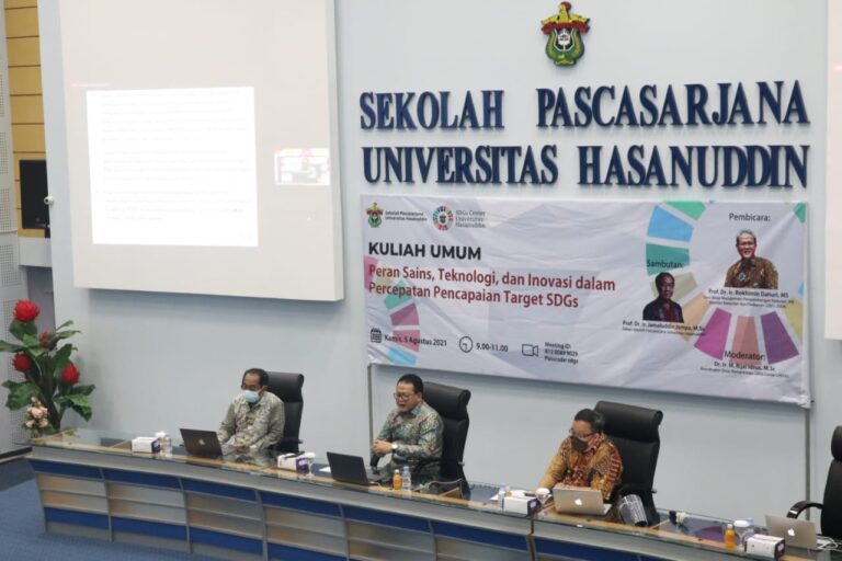 Pembangunan Ekonomi di Persimpangan Jalan, Pencapaian SDGs butuh Penerapan Sains Teknologi