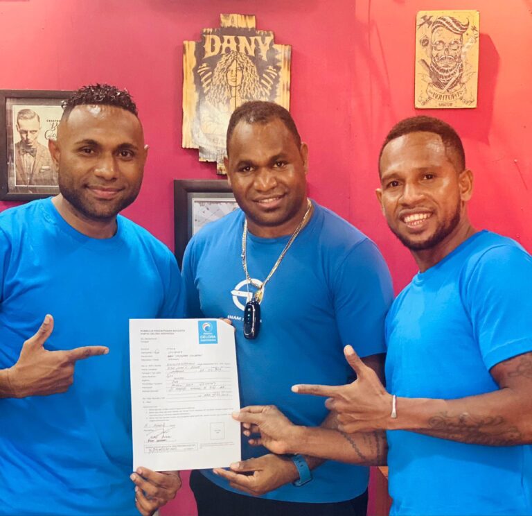 Titus Bonai Resmi Bergabung ke Partai Gelora