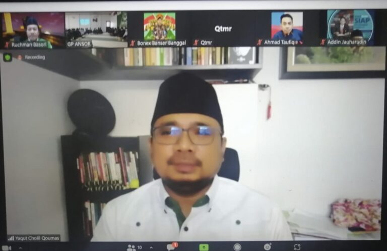 Hadiri Acara PC Ansor Jepang, Gus Yaqut: Ansor adalah Masa Depan NU dan NU Masa Depan