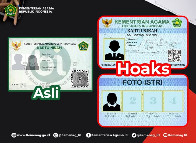 Jangan Percaya Hoaks! Ini Kartu Nikah Digital Terbitan Kemenag