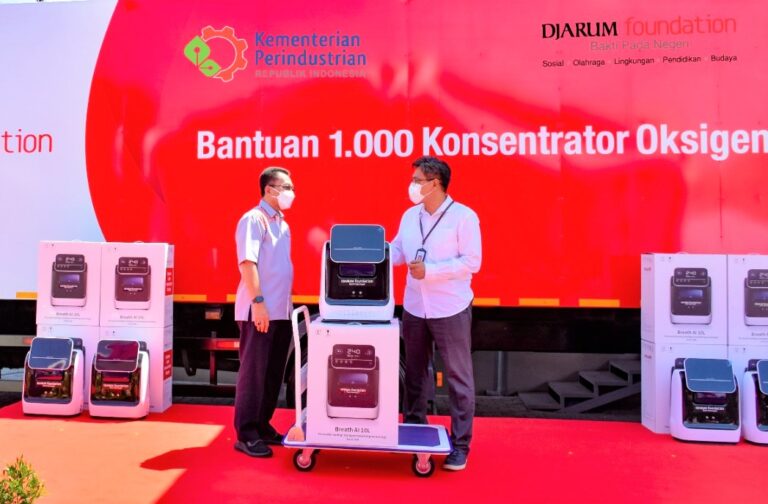 Kemenperin Apresiasi Industri Serahkan 1.000 Konsentrator Oksigen
