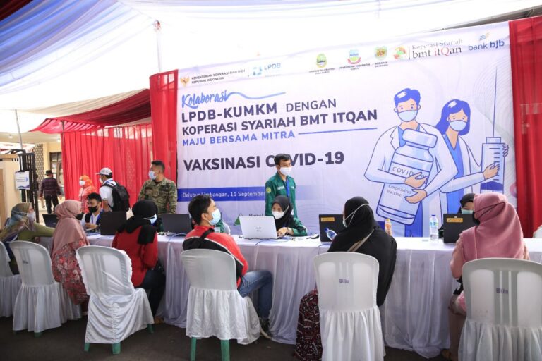 Gandeng BMT Itqan, LPDB Sasar 3.500 Peserta Vaksin Covid-19 di Garut