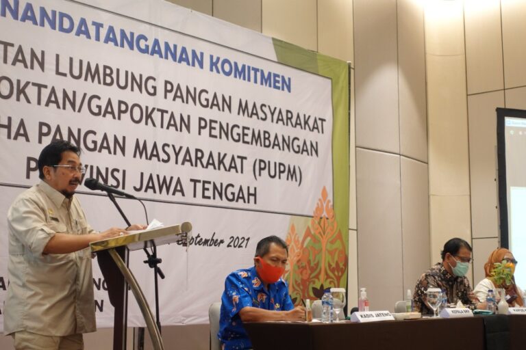 Kuatkan Lumbung Pangan Masyarakat, Gapoktan di Jateng Satukan Komitmen