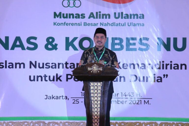 Munas-Konbes NU 2021 dibatasi 250 Orang, Sertifikat Vaksin jadi Syarat Peserta