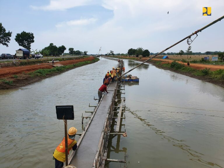Kementerian PUPR Lanjutkan Modernisasi Jaringan Irigasi Hingga 2024