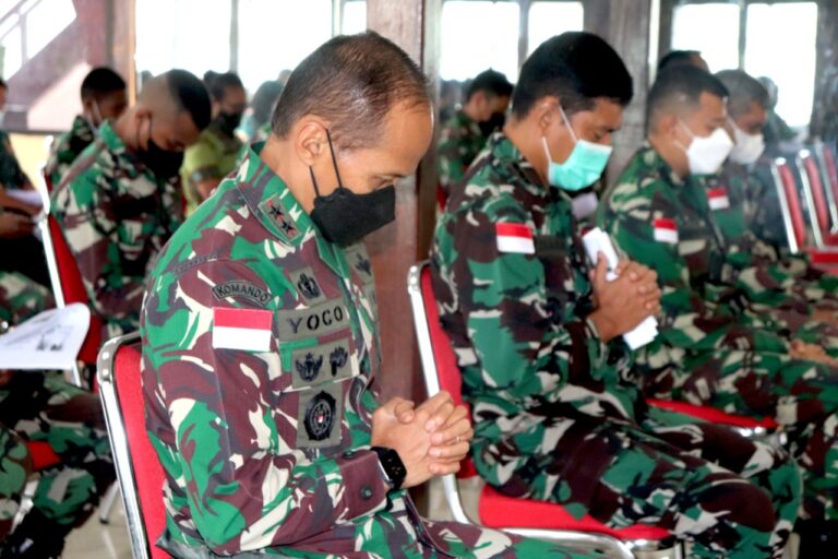 Sambut PON XX, Kodam XVII Cenderawasih Gelar Doa Bersama