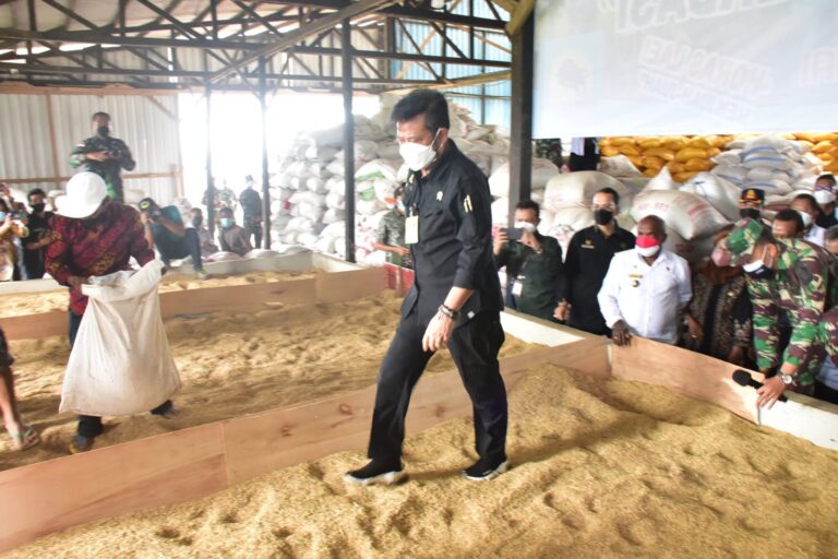 Dari Merauke Papua, Mentan SYL Tingkatkan RMU untuk Targetkan Ekspor