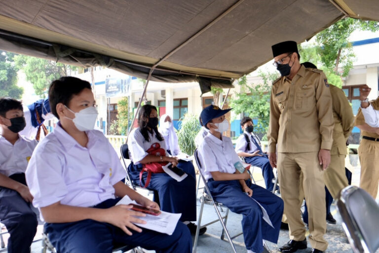 Jelang PTM, Pemkot Depok Gelar Gebyar Vaksin Pelajar