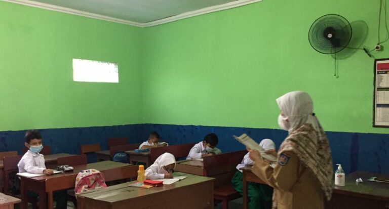 SD Muhammadiyah Cinangka Gelar Simulasi PTM Terbatas