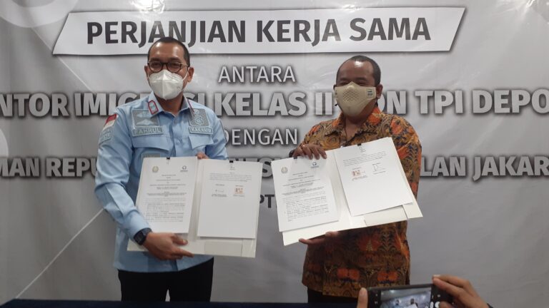 Imigrasi Depok Teken Kerjasama dengan Ombudsman