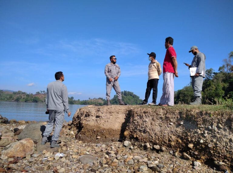 Bakamla Tinjau Lahan Pangkalan Armada Zona Maritim Tengah di Gorontalo Utara