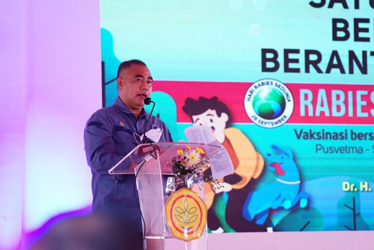 Kementan Didukung Para Kepala Daerah untuk Indonesia Bebas Rabies 2030