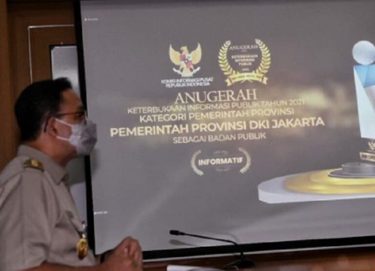 Empat Tahun Berturut-turut, KIP Anugerahi DKI Gelar Pemda Informatif