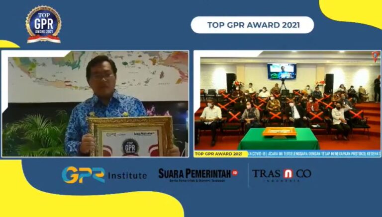 Kementan Raih Penghargaan Top Government Public Relations Award 2021