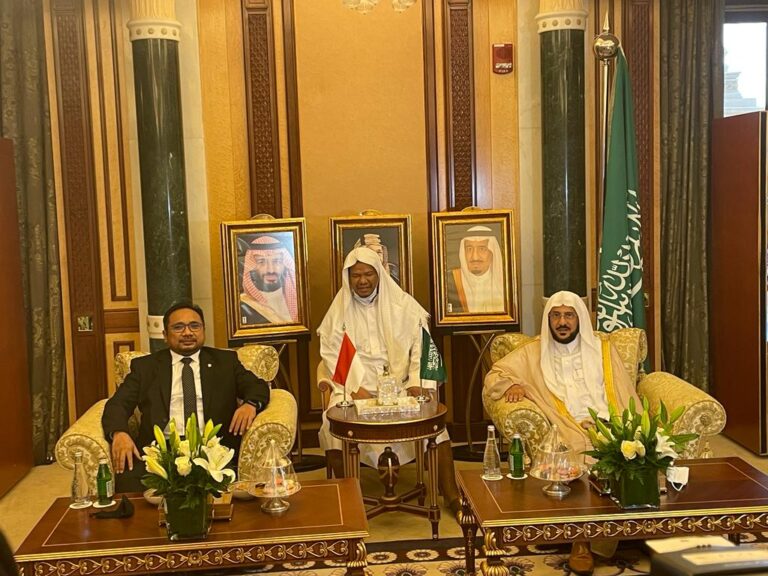 Menag dan Menteri Urusan Islam Saudi Bahas Promosi Moderasi Beragama