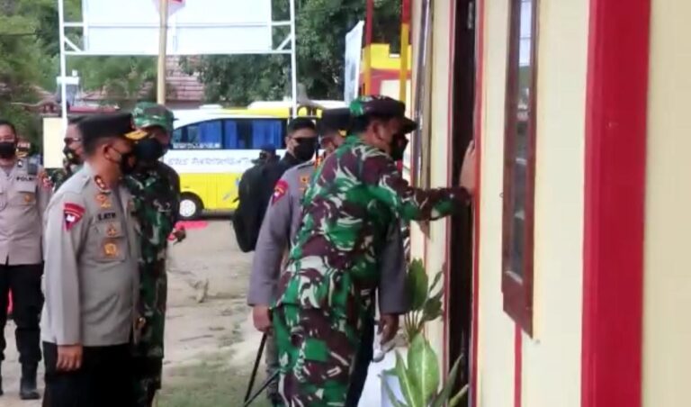 Peresmian Perumahan Brimob Presisi di Labuan Bajo