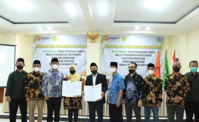 Bawaslu Depok-STKIP Arrahmaniyah Kerjasama untuk Pemilu Berintegritas