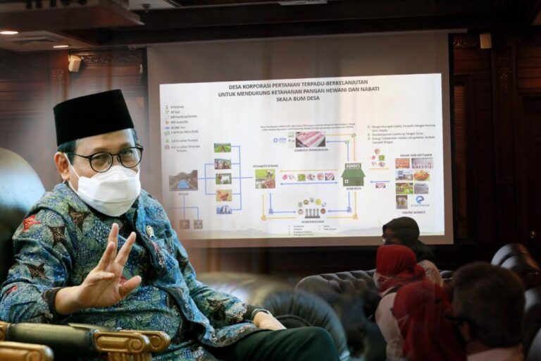 Indeks Ketahanan Pangan Turun, Kemendes PDTT Gagas Program Desa Peternakan Terpadu