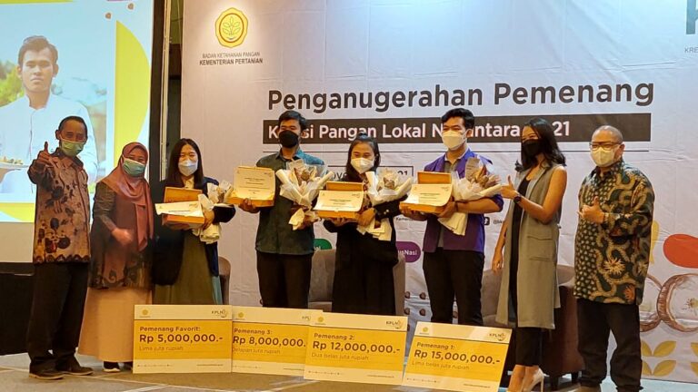 Kreasi Pangan Lokal 2021 Dorong Milenial Cinta Pangan Lokal