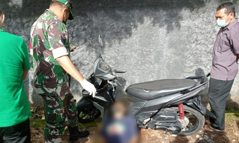 Geger, Pengendara Motor Tewas Tergeletak di Samping Gedung SMAN 4 Depok
