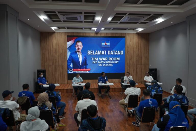 Terapkan Smart Party, Bakomstra Demokrat Apresiasi War Room Dejak