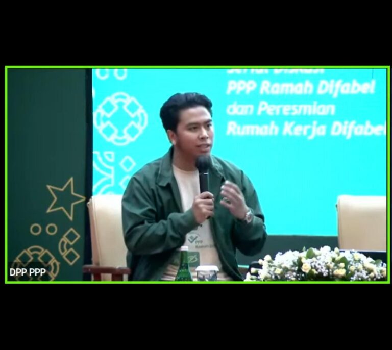 PPP DKI Siap Kolaborasi dengan Pemprov untuk Wujudkan Kota Inklusif