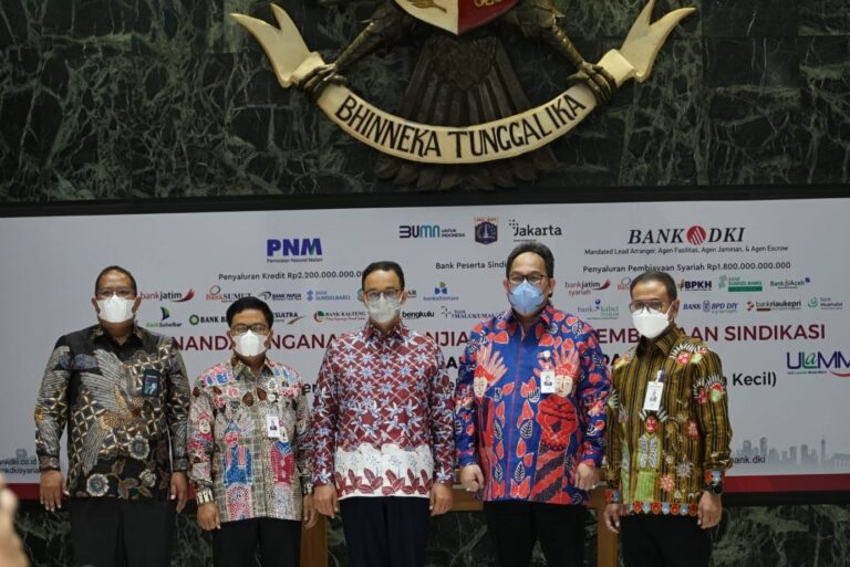 Anies Apresiasi Peran Bank DKI Pimpin Sindikasi Pembiayaan ke PNM