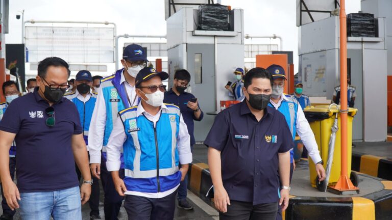 Erick Thohir Tinjau Kesiapan Jasa Marga Dukung Penyelenggaraan Presidensi G20 Indonesia Tahun 2022