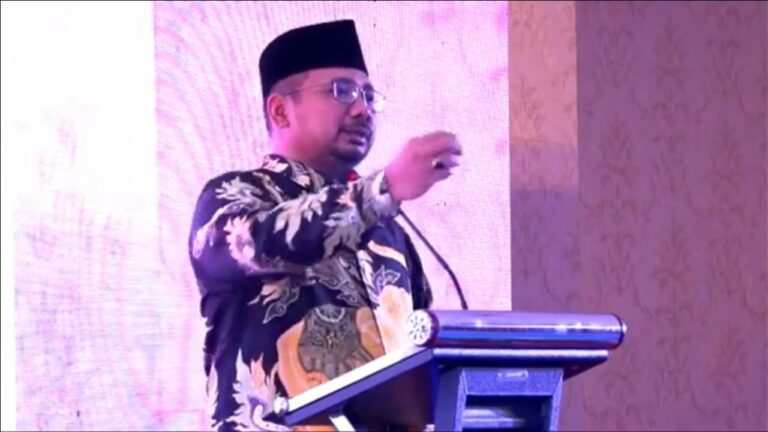 INCOILS 2021, Menag Yaqut: Kebijakan Kementerian Agama Harus Lahir dari Forum-forum Ilmiah