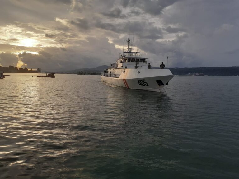 Patroli Malam, KN Ular Laut – 405 Bakamla Usir Kapal Yunani
