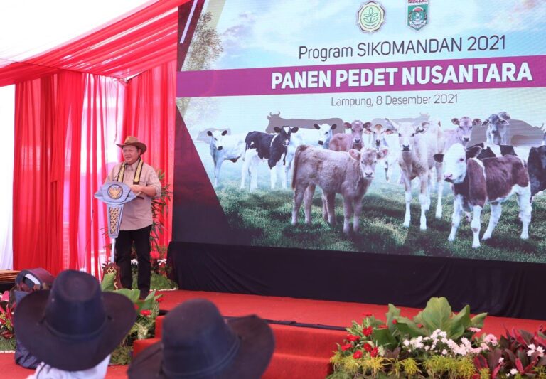 Ketua Komisi IV DPR RI Bangga Kementan Panen Pedet