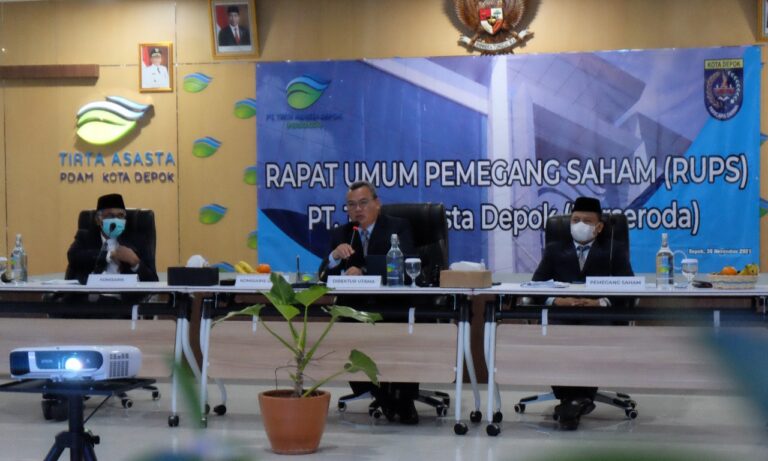 PDAM Kota Depok Kini Resmi Berubah Jadi PT