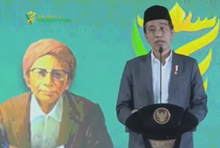Di Muktamar ke-34, Jokowi Apresiasi Peran NU Kawal Pemerintah