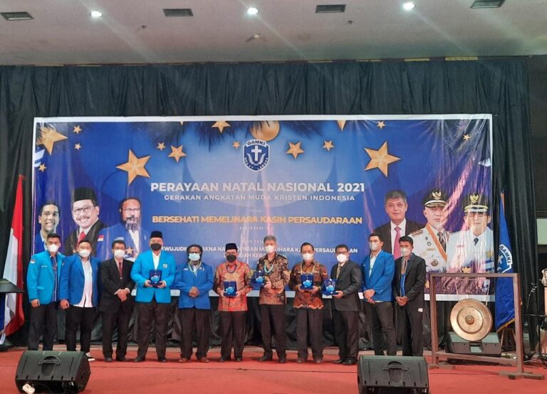 Natal Nasional GAMKI, Wamenag Ajak Pemuda Kristen Indonesia Perkuat Toleransi