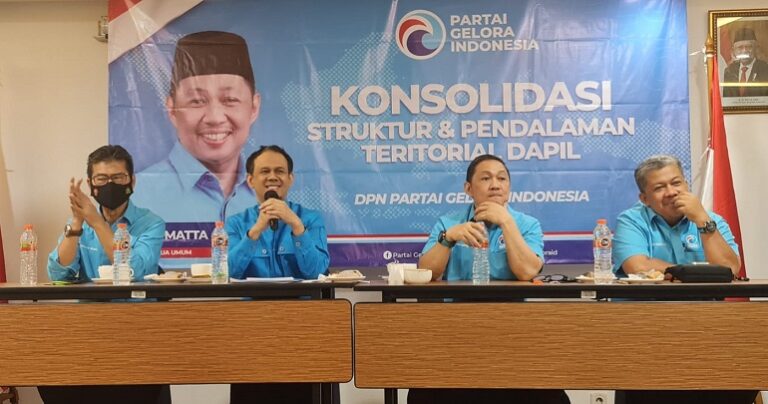 Gelora Targetkan Elektabilitas 4 Persen saat Verifikasi Parpol