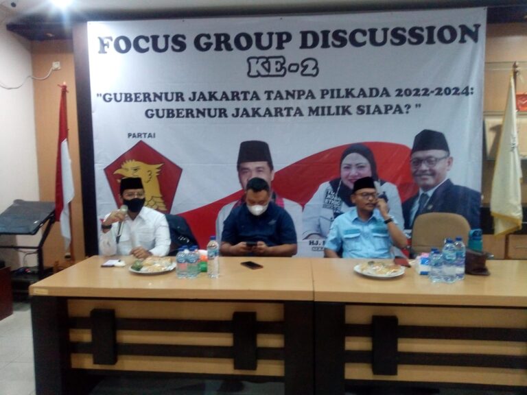 Gerindra Jakarta Pertanyakan Pejabat Gubernur DKI Pengganti Anies