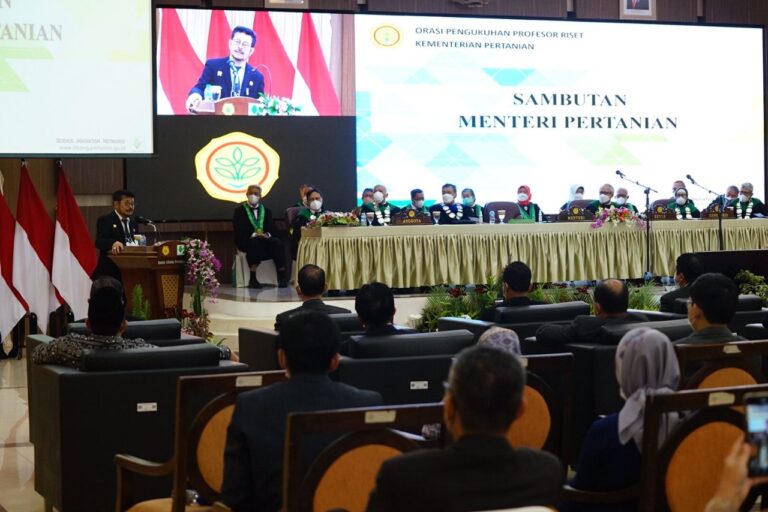 Mentan SYL Dorong Inovasi Pertanian Yang Adaptif Terhadap Perubahan Iklim