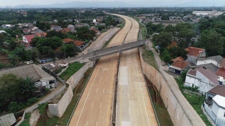 Konstruksi Rampung, Jasa Marga Targetkan Uji Laik Fungsi Jalan Tol Serpong Cinere Ruas Pamulang-Cinere Pada Triwulan I 2022